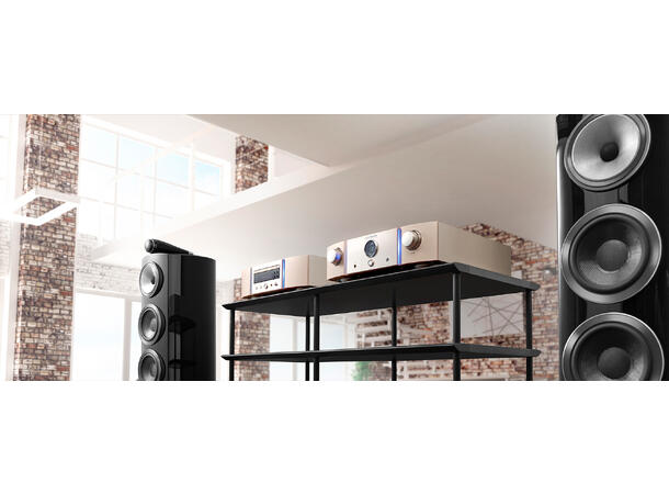Marantz PM-12 Sølv Integrert forsterker Klassisk stereoforsterker