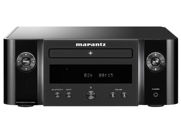 Marantz Melody M-CR412 Sort Trådløst Hi-Fi-system med CD, Bluetooth