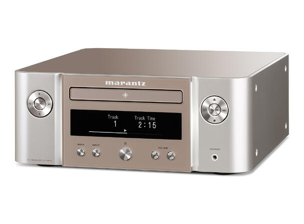 Marantz M-CR612 Sølv Trådløst Hi-Fi-system med CD, Bluetooth