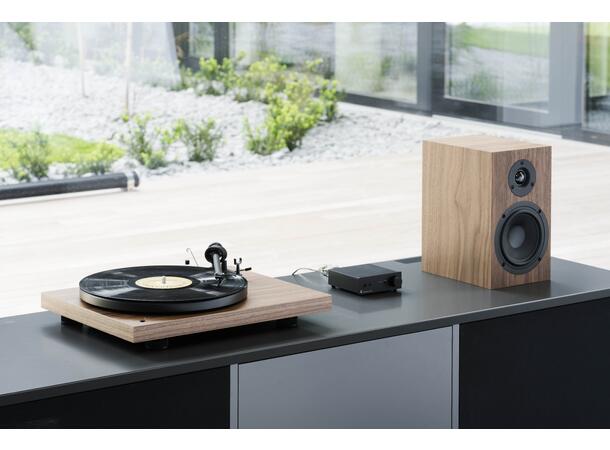 Pro-Ject Debut RecordMaster valnøtt DEMO OM10 pickup, USB, SB