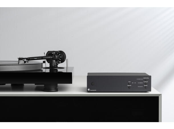 Pro-Ject Phono Box S3 B - sølv Balansert RIAA-trinn - MM/MC