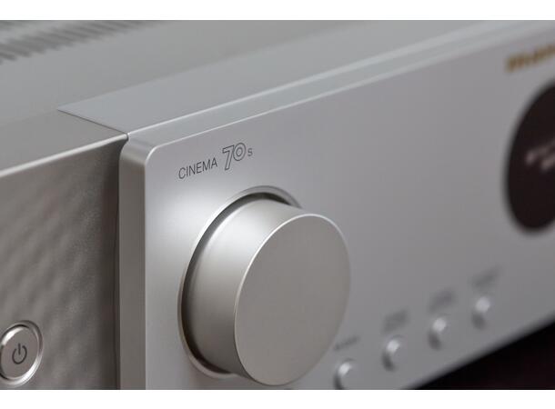 Marantz CINEMA70s - Sølvgull Slimline Hjemmekinoreceiver