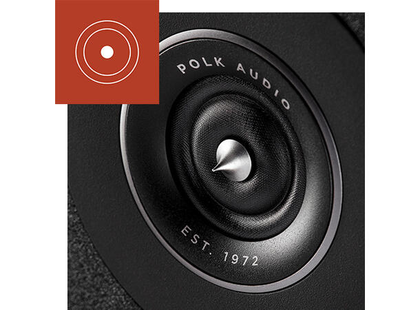 Polk Reserve R100 - Sort Stativhøyttaler 