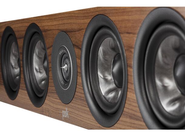 Polk Reserve R350 - valnøtt Senterhøyttaler, slim L/C/R