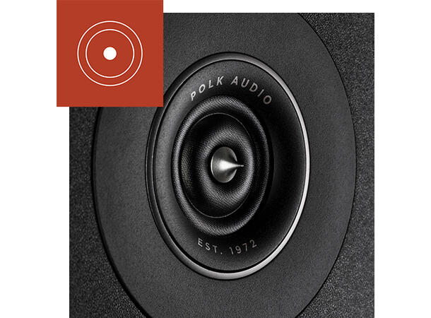 Polk Reserve R700 - Sort Toppmodellen i Reserve-serien