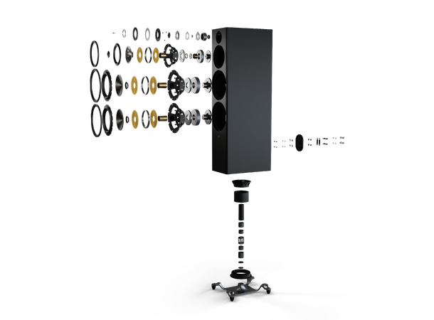 Polk Reserve R700 - Sort Toppmodellen i Reserve-serien 