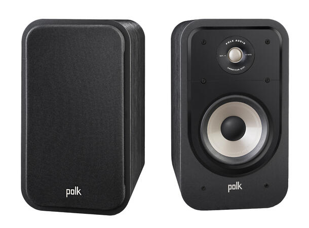 Polk Signature S20e - Sort Høyttaler til hjemmekino eller stereo