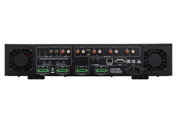 Rotel C8+ Multikanalseffektforsterker med DAC