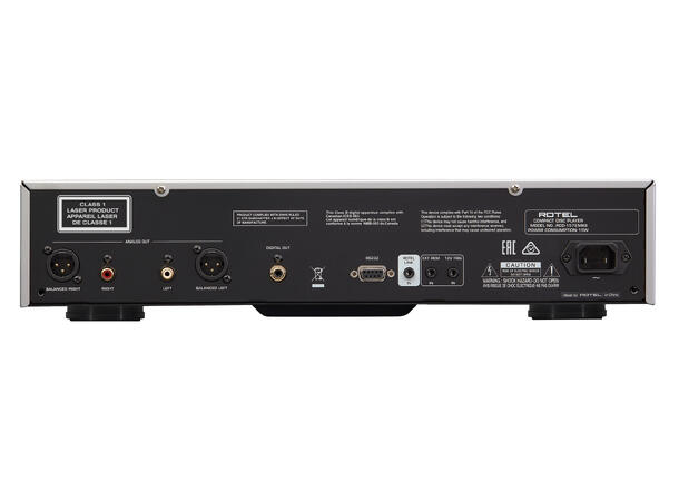 Rotel RCD-1572MKll - sølv CD-spiller