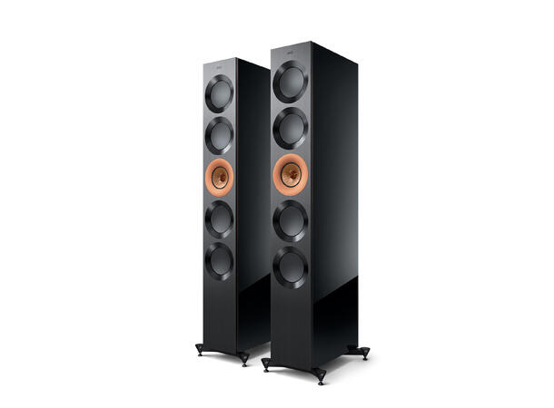 KEF Reference 5 Meta - Sort/kobber Referansehøyttaler med Meta teknologi