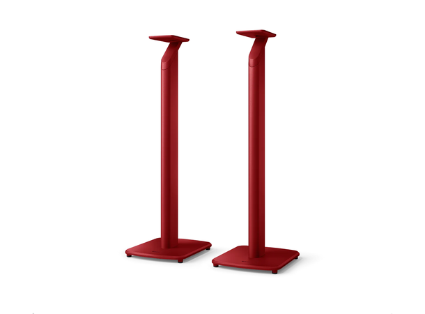 KEF S1 Gulvstativ - Rød Gulvstativ for LSX II