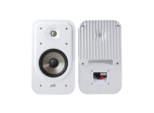 Polk Signature S20e - Hvit Høyttaler til hjemmekino eller stereo