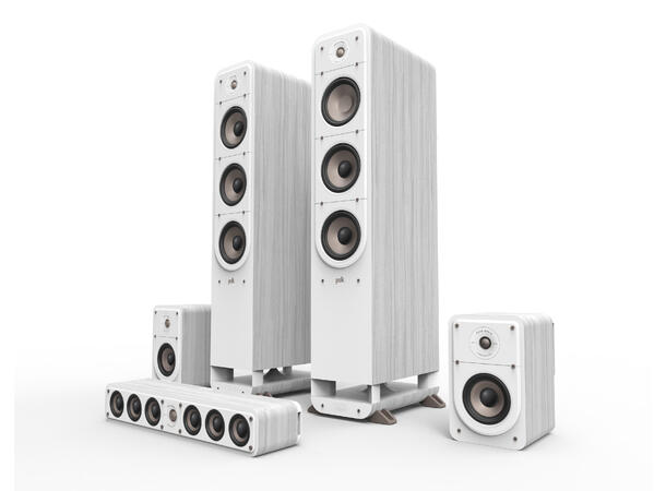 Polk Signature S60e - Hvit - stk Høyttaler til hjemmekino eller stereo