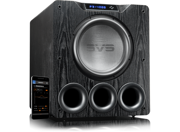 SVS PB-4000 - Sort Ask Referanse Subwoofer