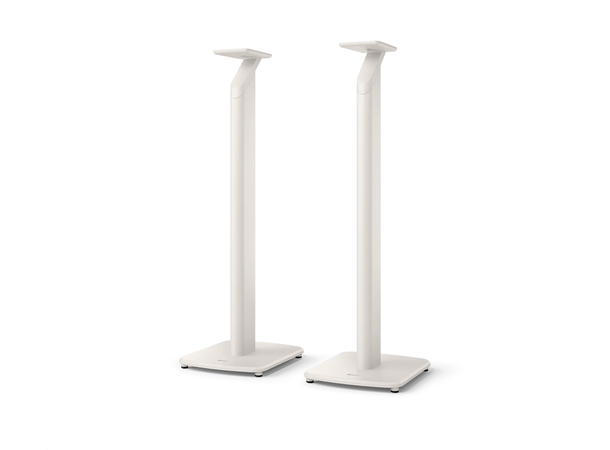KEF S1 Gulvstativ - Hvit Gulvstativ for LSX II