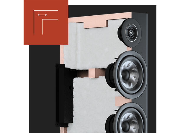 Polk Reserve R500 - sort Gulvstående høyttaler