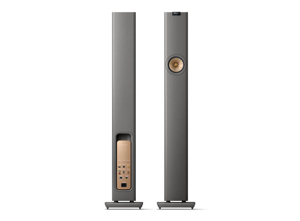 KEF LS60 Wireless - Titangrå Aktiv gulvstående høyttaler