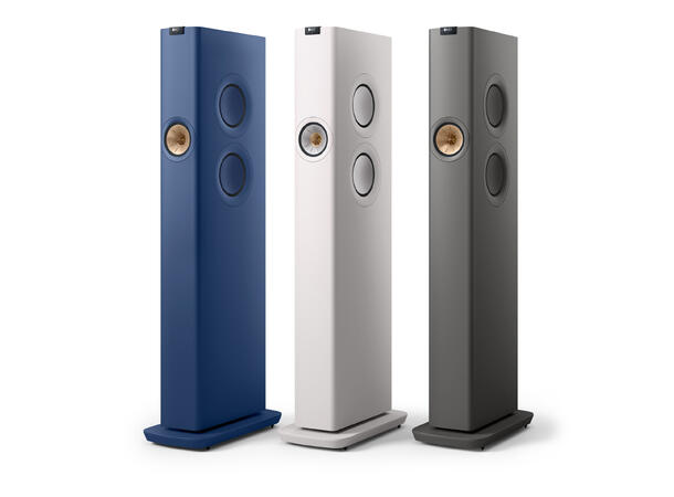 KEF LS60 Wireless - Titangrå Aktiv gulvstående høyttaler