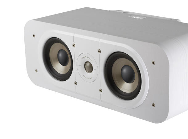 Polk Signature S30e - Hvit Senterhøyttaler til hjemmekino