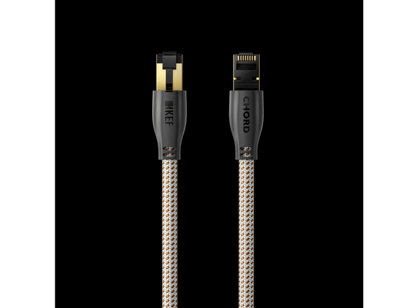 KEF K-Stream - hvit/kobber Ethernetkabel