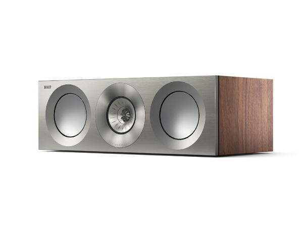 KEF Reference 2c Meta - Valnøtt/Sølv Referanse senterhøyttaler