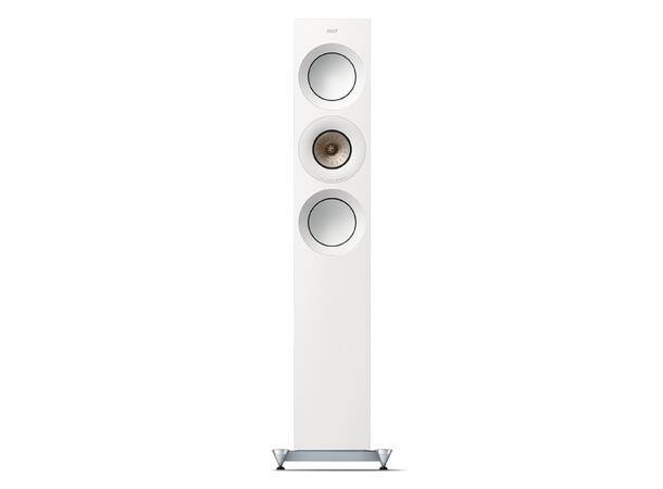 KEF Reference 3 Meta - Hvit/champagne Gulvstående referansehøyttaler