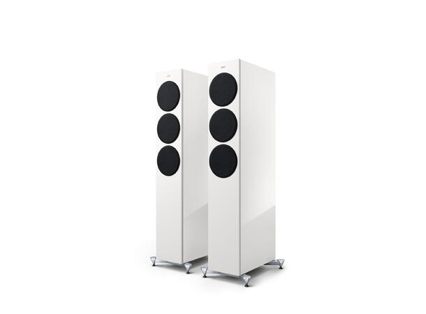 KEF Reference 3 Meta - Hvit/champagne Gulvstående referansehøyttaler