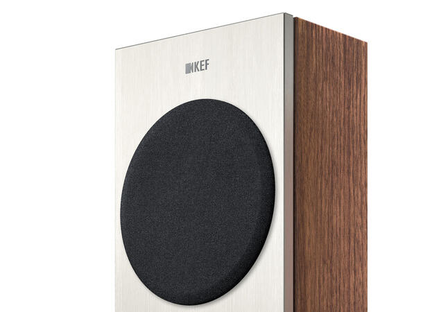 KEF Reference 5 Meta - Hvit høyglans/blå Referansehøyttaler med Meta teknologi