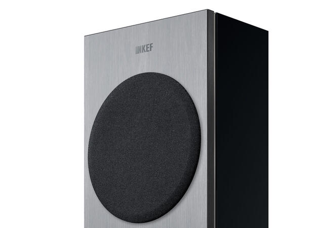KEF Reference 5 Meta - Hvit høyglans/blå Referansehøyttaler med Meta teknologi