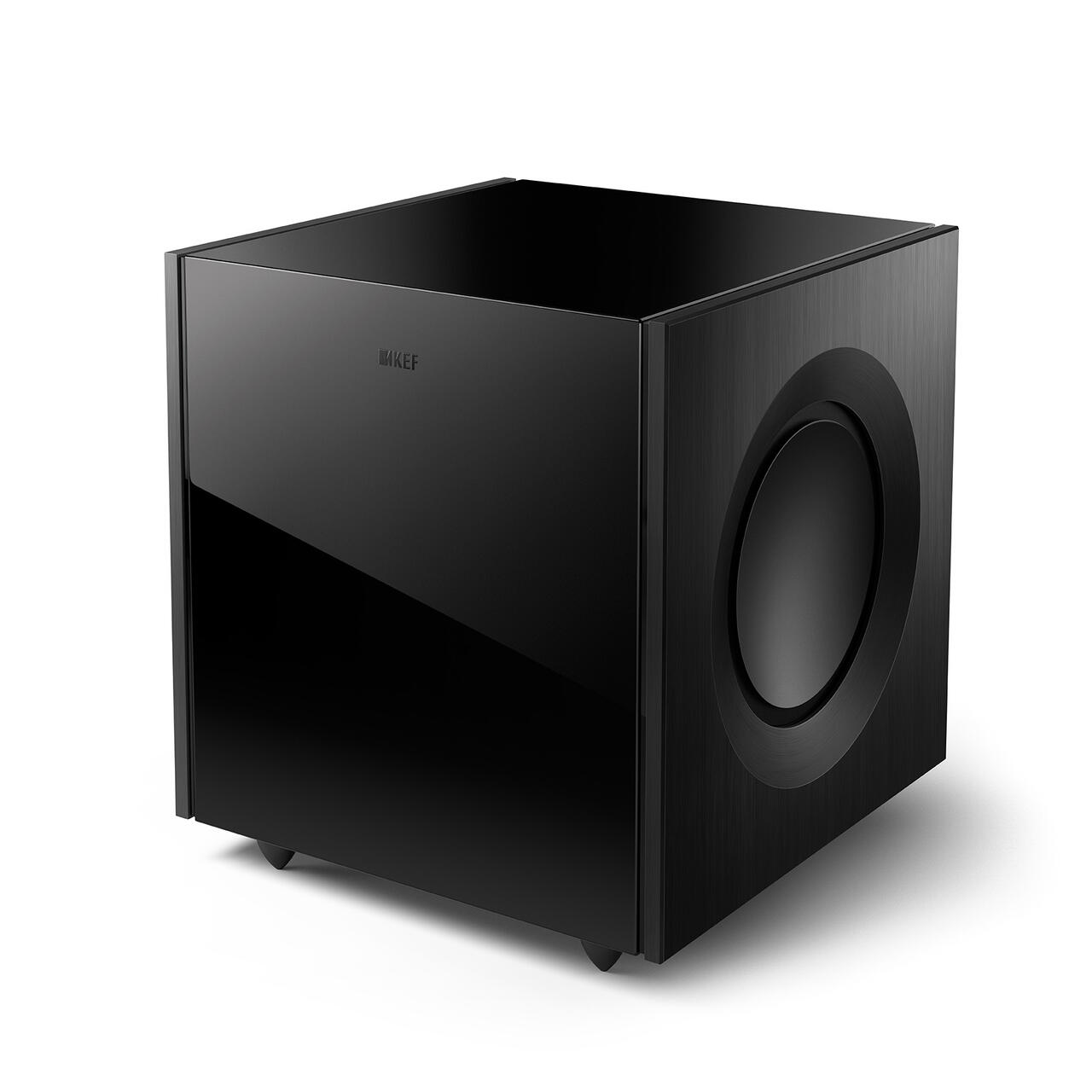 KEF Reference 8b subwoofer, piano sort Highend subwoofer Neby Hifi Concept AS
