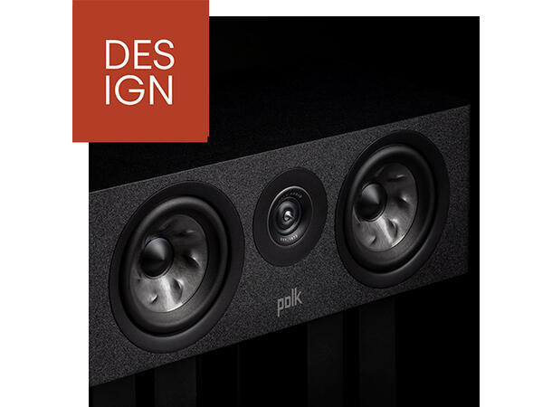 Polk Reserve R300 - sort Senterhøyttaler