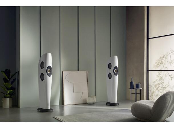 KEF Blade Two Meta - Hvit/champagne Gulvstående referansehøyttaler