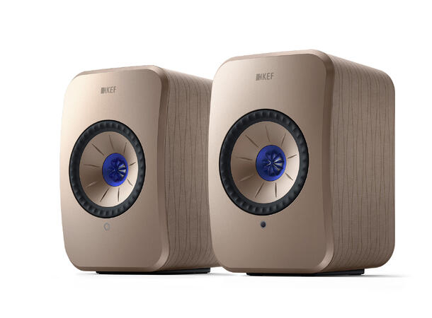 KEF LSX II - "soundwave" beige Klasseledende aktiv høyttaler