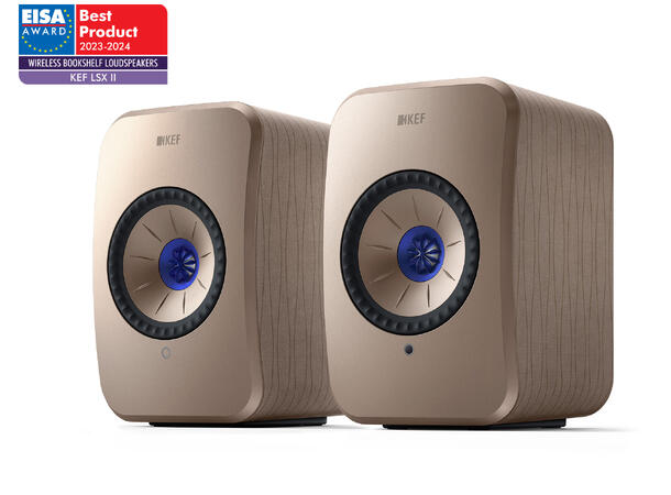 KEF LSX II - "soundwave" beige Klasseledende aktiv høyttaler