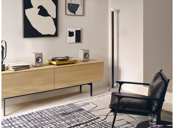KEF LSX II - "soundwave" beige Klasseledende aktiv høyttaler