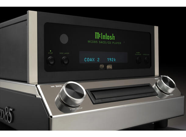 McIntosh MCD85 CD-spiller som matcher C8 forforsterkern