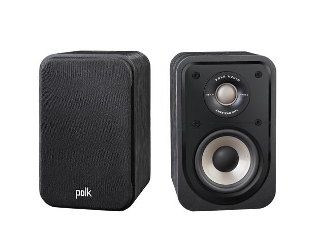 Polk Signature S10e - Sort Høyttaler til hjemmekino eller stereo