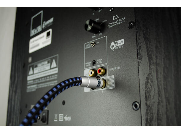 SVS SoundPath RCA - 1m - Par RCA-kabel til subwoofere og komponenter