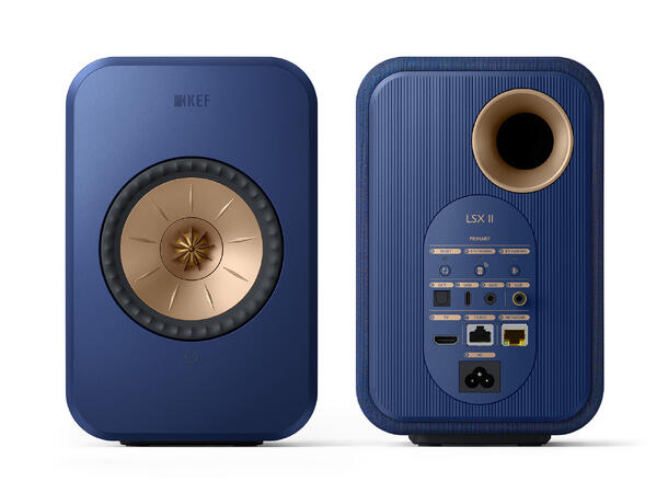 KEF LSX II - Blå Klasseledende aktiv høyttaler