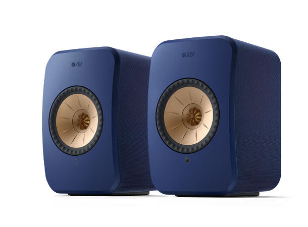 KEF LSX II - Blå Klasseledende aktiv høyttaler 