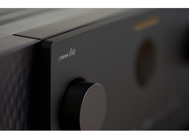 Marantz CINEMA60 - Sort Hjemmekinoreceiver 