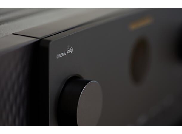 Marantz CINEMA60 - Sort Hjemmekinoreceiver