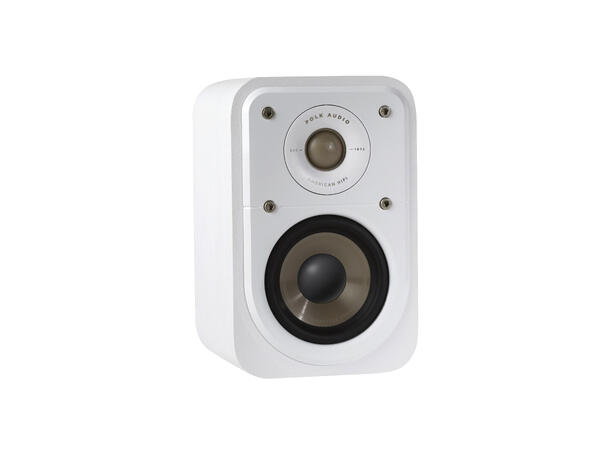 Polk Signature S10e - Hvit Høyttaler til hjemmekino eller stereo