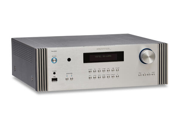 Rotel RA-6000 forsterker - sort Integrert referanseforsterker