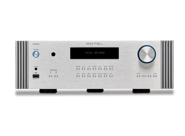 Rotel RA-6000 forsterker - sort Integrert referanseforsterker