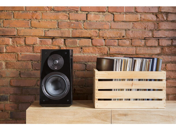 SVS Ultra Bookshelf - Sort eik Høyttaler til hjemmekino eller stereo
