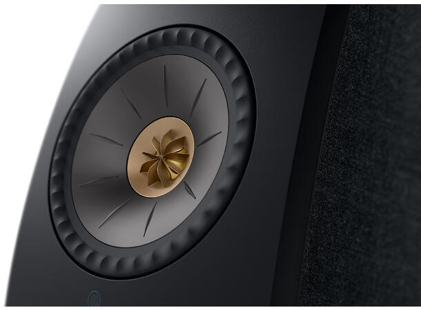 KEF LSX II - Sort Klasseledende aktiv høyttaler