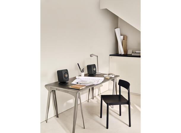 KEF LSX II - carbon black Klasseledende aktiv høyttaler