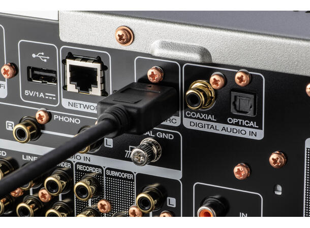 Marantz Model 40n - Sort Integrert forsterker med innebygget HEOS 