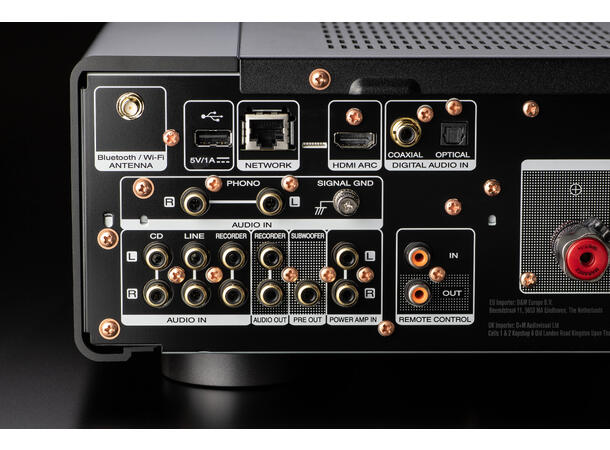 Marantz Model 40n - Sort Integrertforsterker med innebygget HEOS